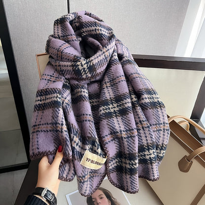 Versatile Korean Style Literary Couple Commuter Scarfs