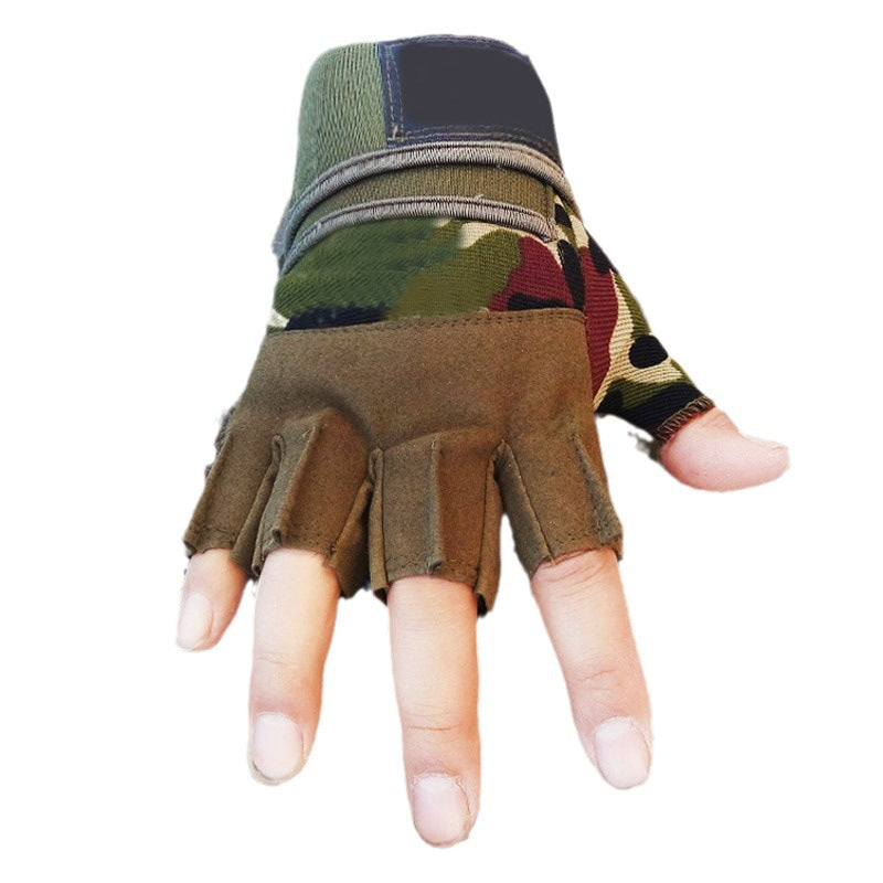 Fitness Male Seal Technician Tactical Outdoor Riding Gloves