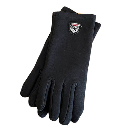 Men's Korean Style Veet Fashion Outdoor Riding Morning Gloves