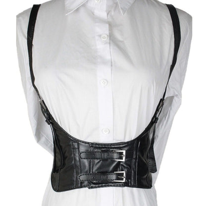 Women's Strap Outer Shirt Decoration Performance Costumes Matching Vest Elastic Belts