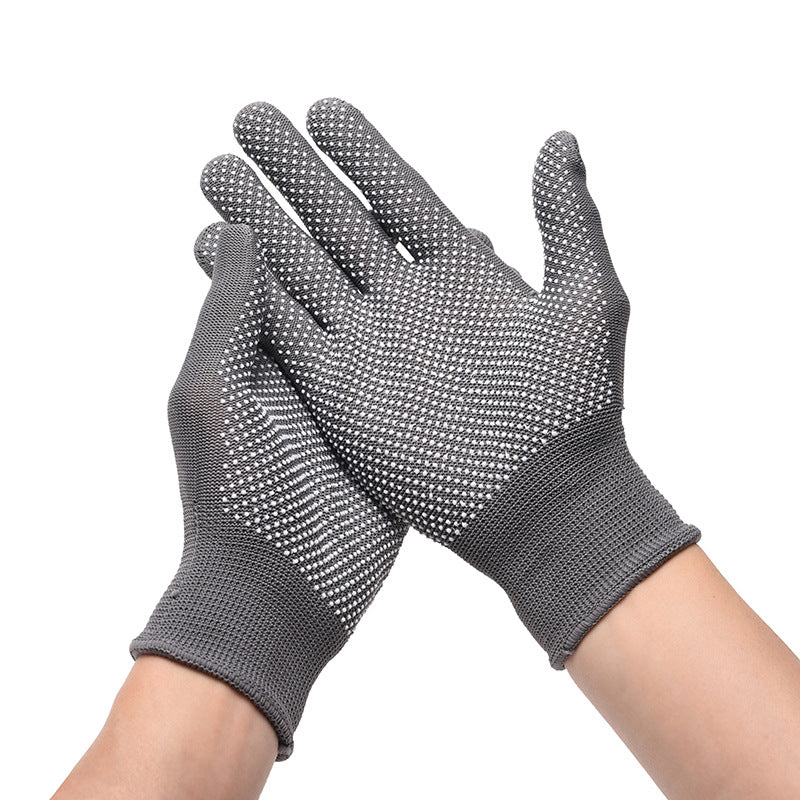 Women's & Men's Labor Glue Dispensing Cycling Outdoor Thin Gloves