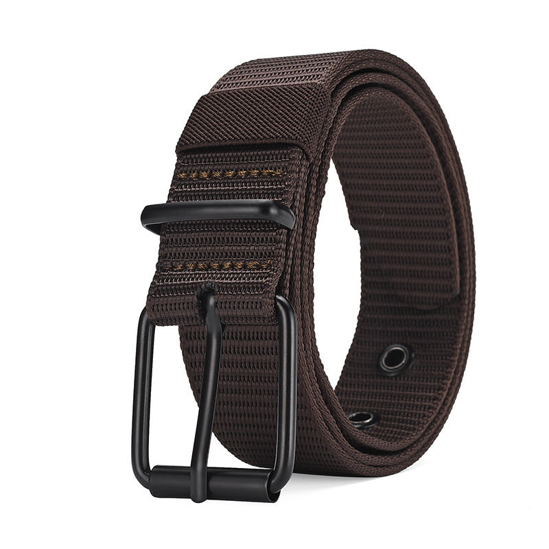 Women's & Men's Nylon Pin Buckle For Canvas Versatile Outdoor Military Training Belts