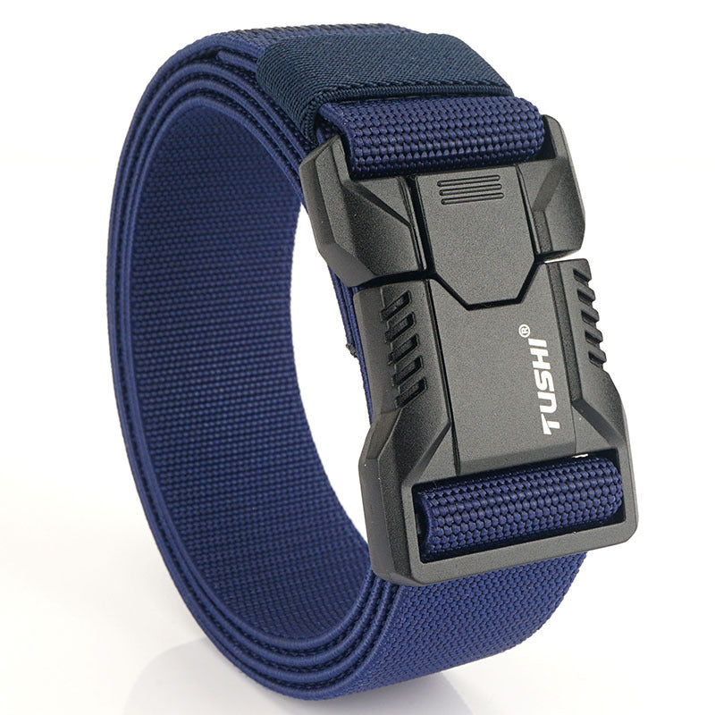 Men's Tactical Quick Release Aluminum Alloy Buckle Belts