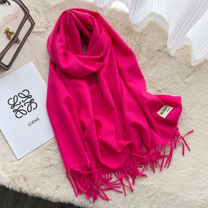 Female Korean Warm Couple Outer Wear Scarfs