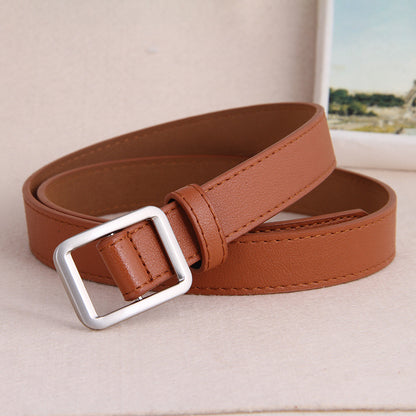 Women's Buckle Simple Style Retro Fashion Decoration Belts