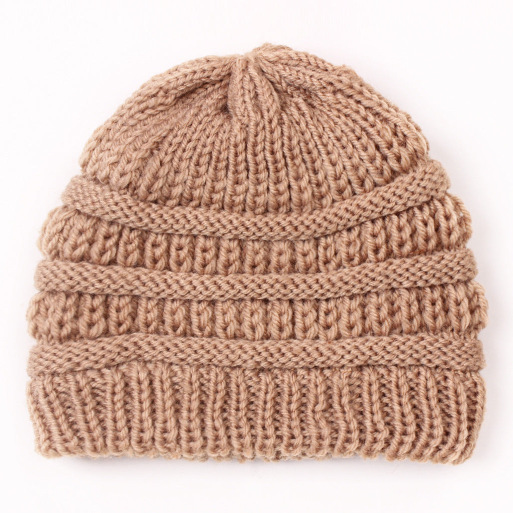 Children's Hat Warm Candy Color Boy Infant Kids' Headwear