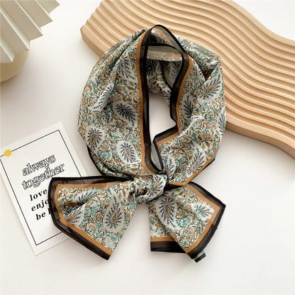 Women's Autumn Summer Versatile Fashionable Stylish Thin Decorative Scarfs