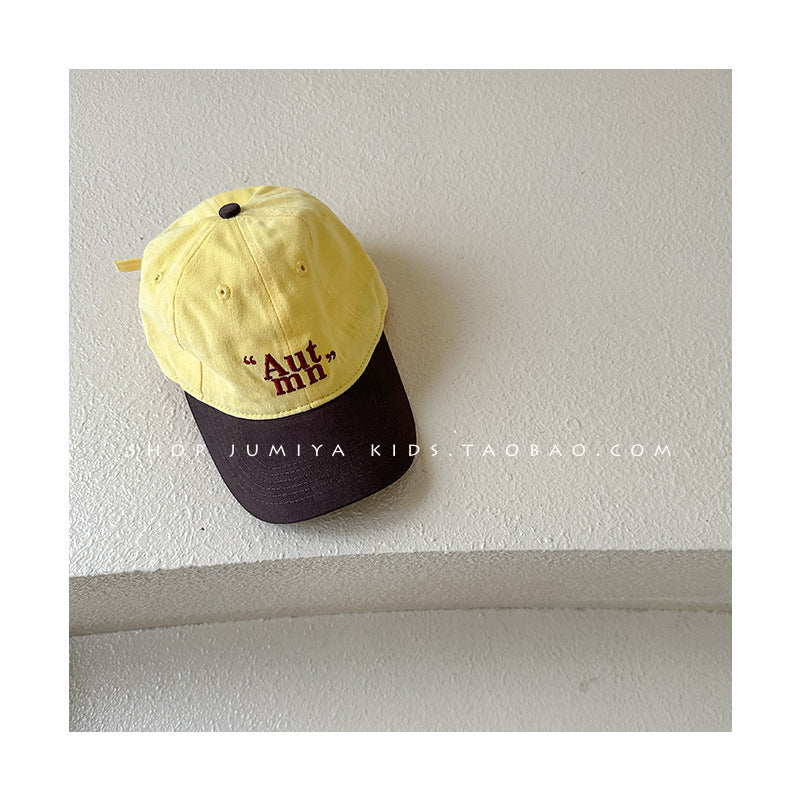 Children's Hat Retro Boy Baseball Peaked Kids' Headwear