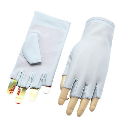 Women's Spandex Summer Solid Color Thin Jewelry Gloves