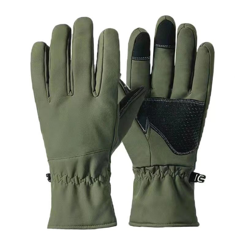 Winter Ski Fleece Lined Padded Warm Gloves