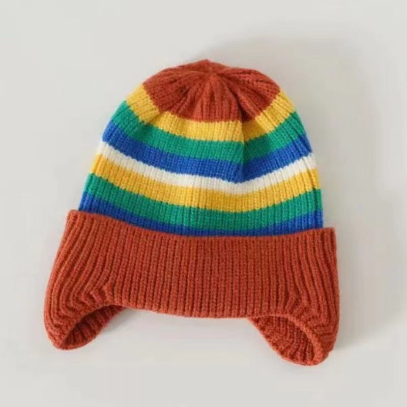 Super Cute Boy Woolen Knitted Warm Kids' Headwear