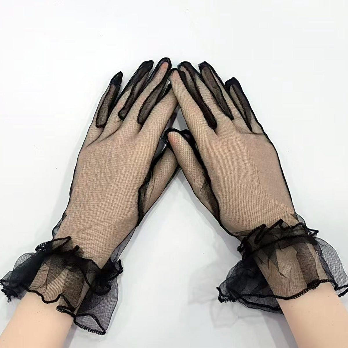 Lace Spiritual Love Wedding Halloween Lolita Costume Gloves