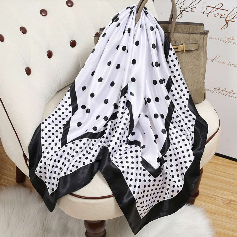 Large Kerchief Printed Female Mother's Outer Scarfs