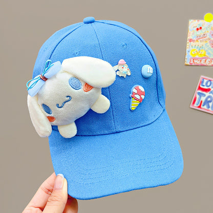 Women's Doll Peaked Sweet Baseball Fashionable Sun Kids' Headwear