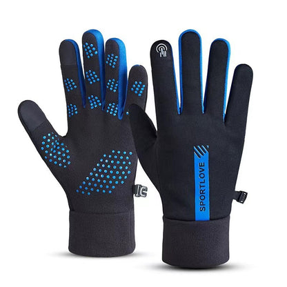 Women's & Men's Ski Warm Waterproof Electric Car Fleece-lined Gloves