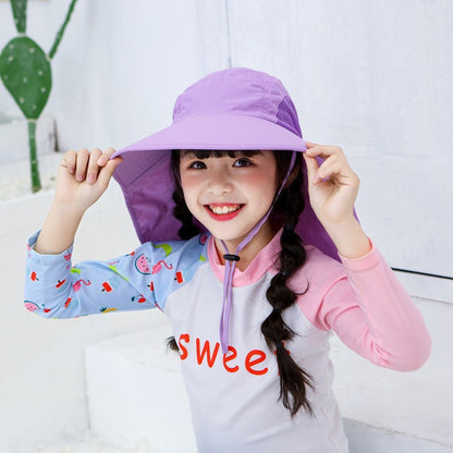 Children's Protection Hat Uv Sunhat Summer Boys Kids' Headwear