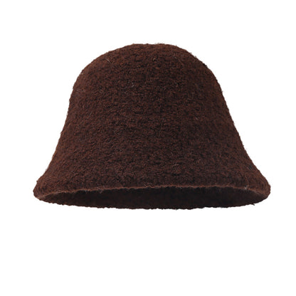 Women's Lamp Hat Fashion Tibetan Wool Bucket Warm Hats & Caps