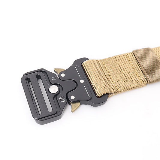 Women's & Men's Outdoor Camouflage Tactical Alloy Canvas Nylon Belts