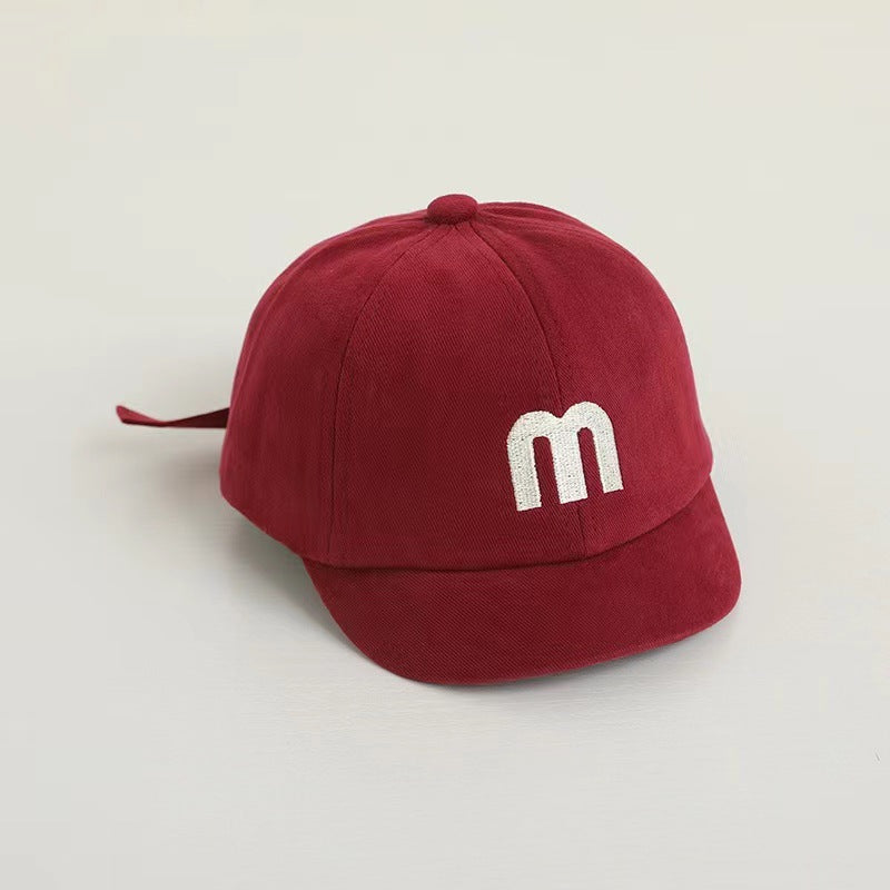 Children's Korean Style Boys Letter Label Baseball Kids' Headwear