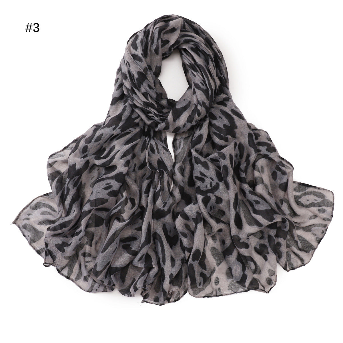 Women's Travel Sun Protection Voile Printed Classic Scarfs