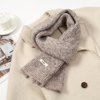 Women's Winter High-grade Versatile Fashion Patchwork Knitting Warm Neck Scarfs