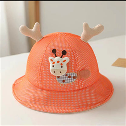 Children's Hat Protective Mask Bucket Male Female Kids' Headwear