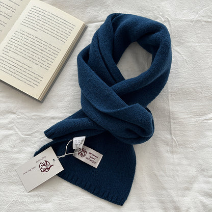 Women's & Men's Australian Pure Cotton Wool Color Winter Scarfs