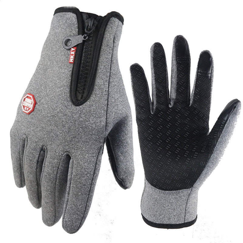 Women's & Men's Ski Touch Screen Riding Fleece Outdoor Keep Gloves