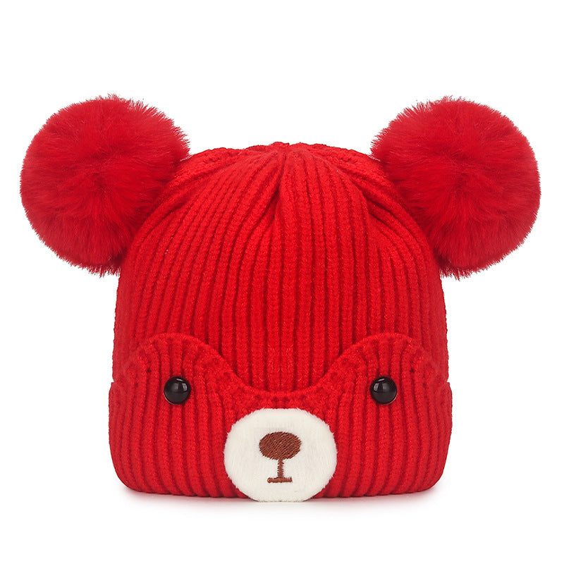 Children's Winter Keep Warm Hat Cute Boys Kids' Headwear