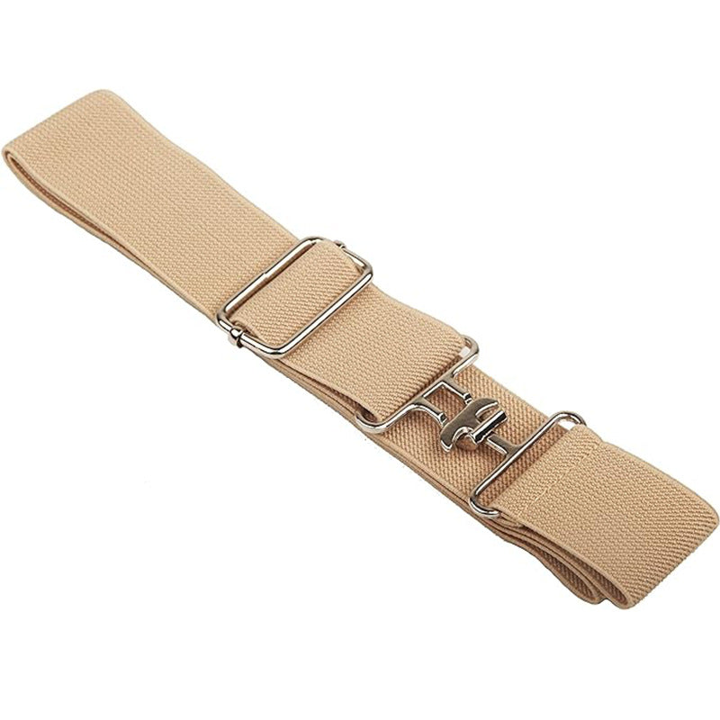 Women's & Men's Elastic Shark Buckle Equestrian Belts