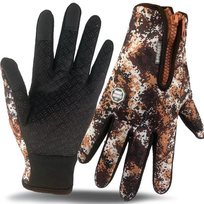 Women's & Men's Ski Touch Screen Riding Fleece Outdoor Keep Gloves