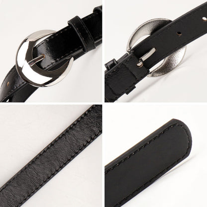 Women's Moon Sier Fashionable Simple Korean Style Belts