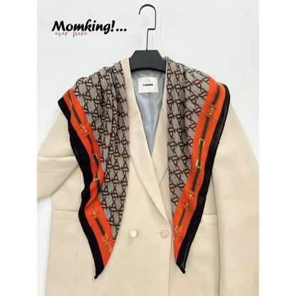 Korean Style Cotton Linen Thin Cape Scarfs