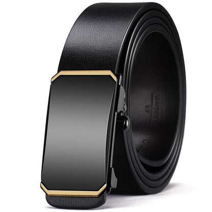 Men's Toothless Automatic Buckle Inner Wear Fashionable Business Pant Belts