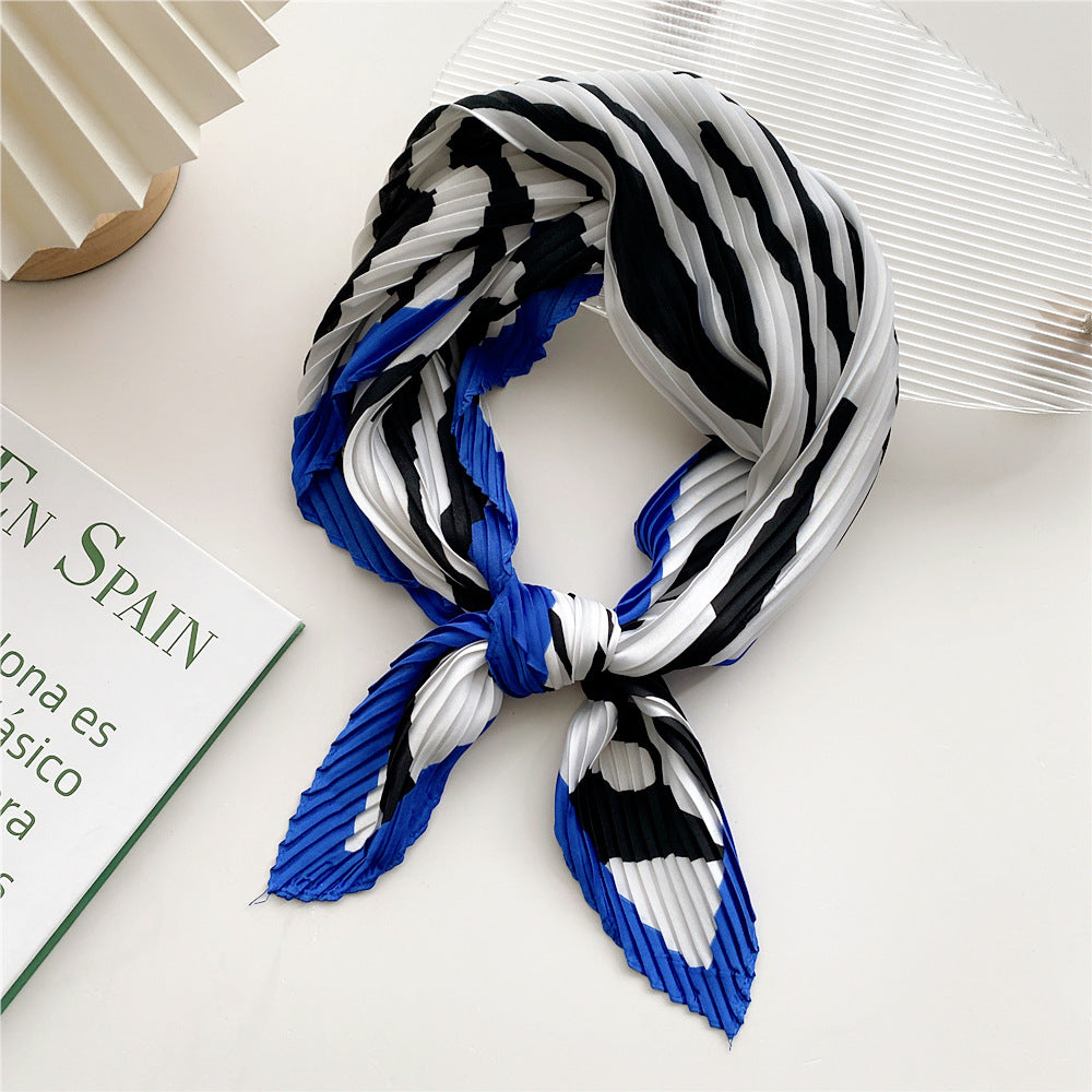 Women's Korean Style Western Fashion Decorative Professional Small Scarfs