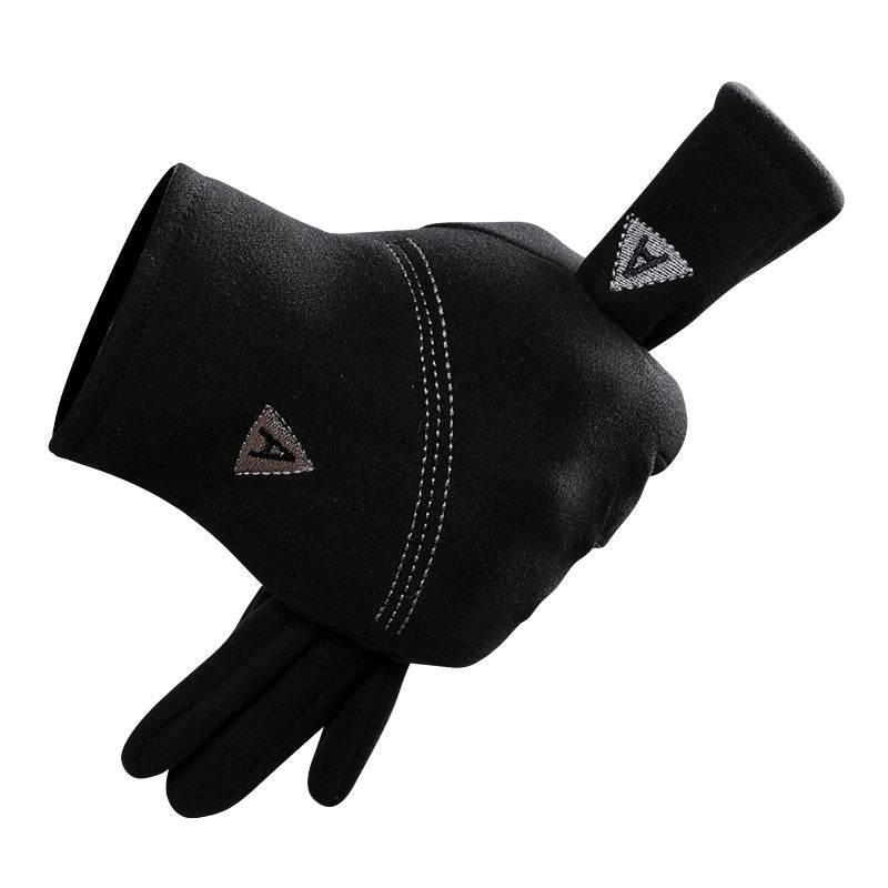 Men's Warm Touch Screen Driving Outdoor Riding Gloves