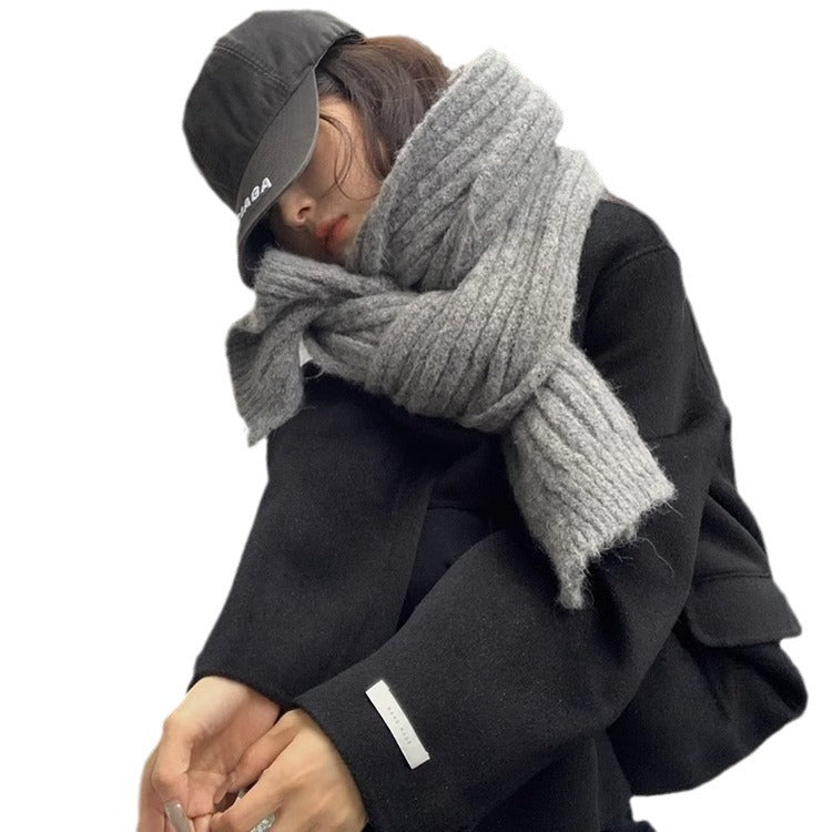 Women's & Men's With Woolen Knitting Universal Atmosphere Western Scarfs