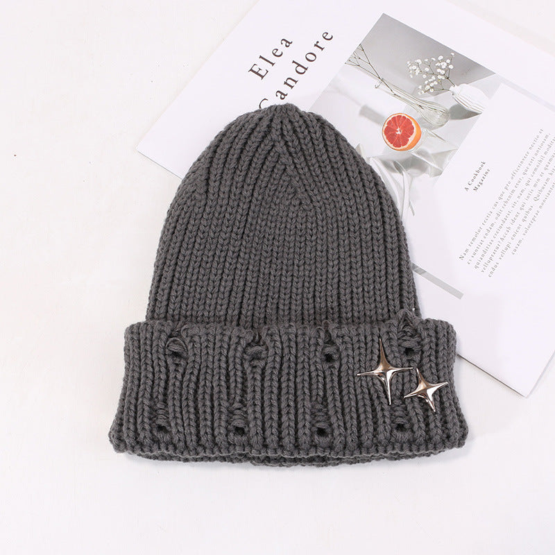 Hat Outdoor Fashionable Warm Windproof Beanie Hats & Caps