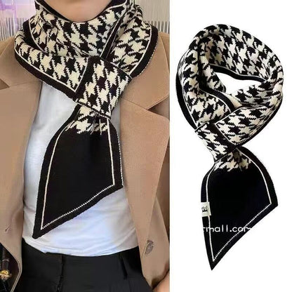 Triangle Fashionable Knitted Triangular Binder Warm Scarfs