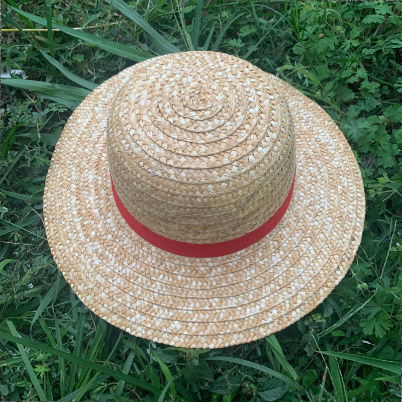 Children's Summer Fashion Yellow Straw Hat Papyrus Kids' Headwear