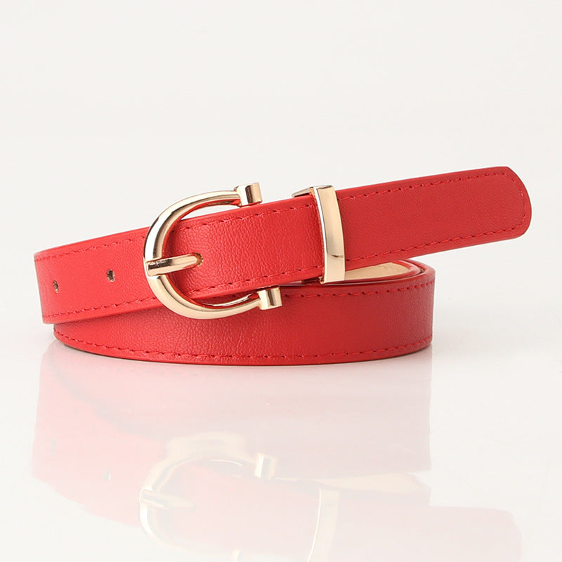 Women's Cool Matching Korean Fashion Jeans Decoration Belts