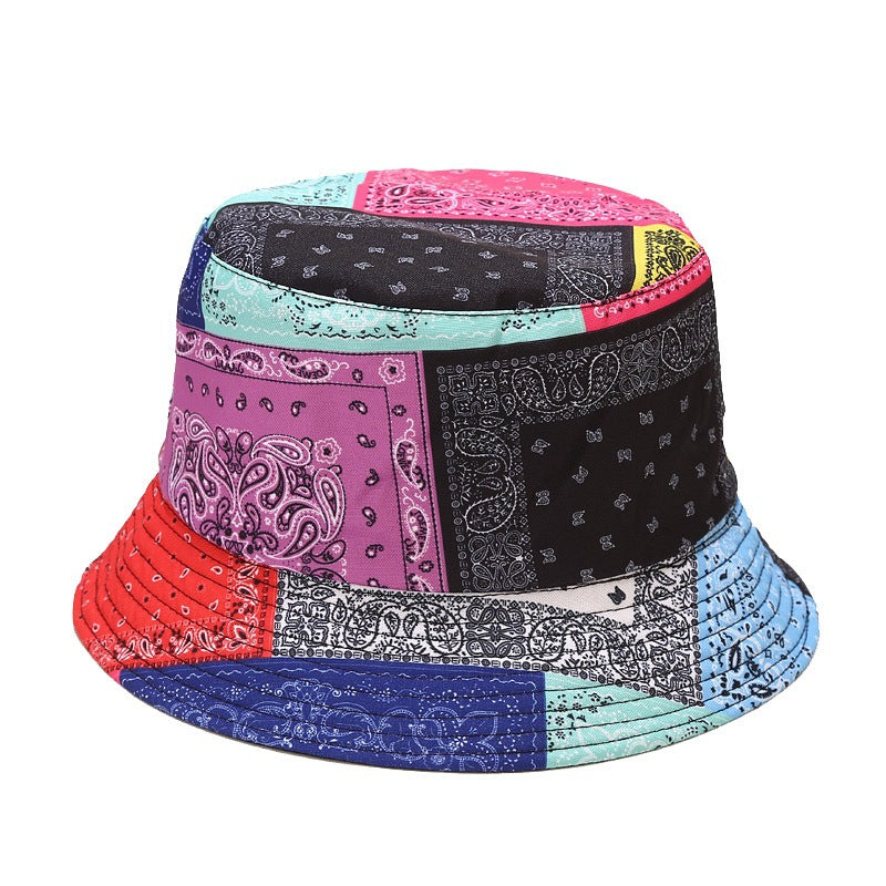 Women's & Men's Paisley Fisherman Hat Double-sided Fashion Sun Hats & Caps