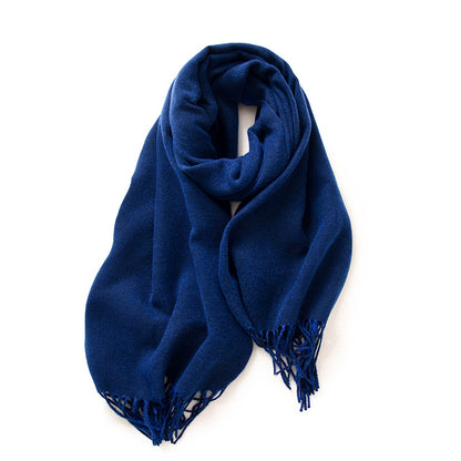 Women's Double-sided Solid Color Macaron Winter Fashion Scarfs