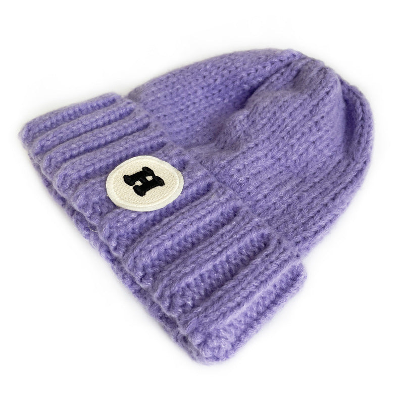 Brother Knitted Hat Warm Wool Boys Kids' Headwear