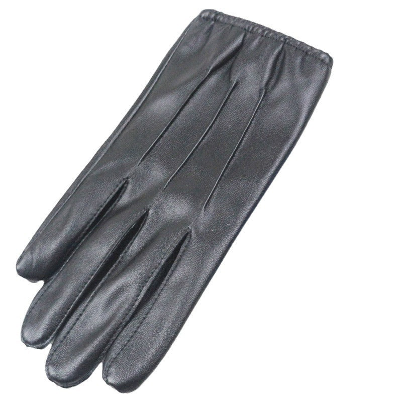 Women's & Men's Touch Screen Leather Driver Korean Style Gloves