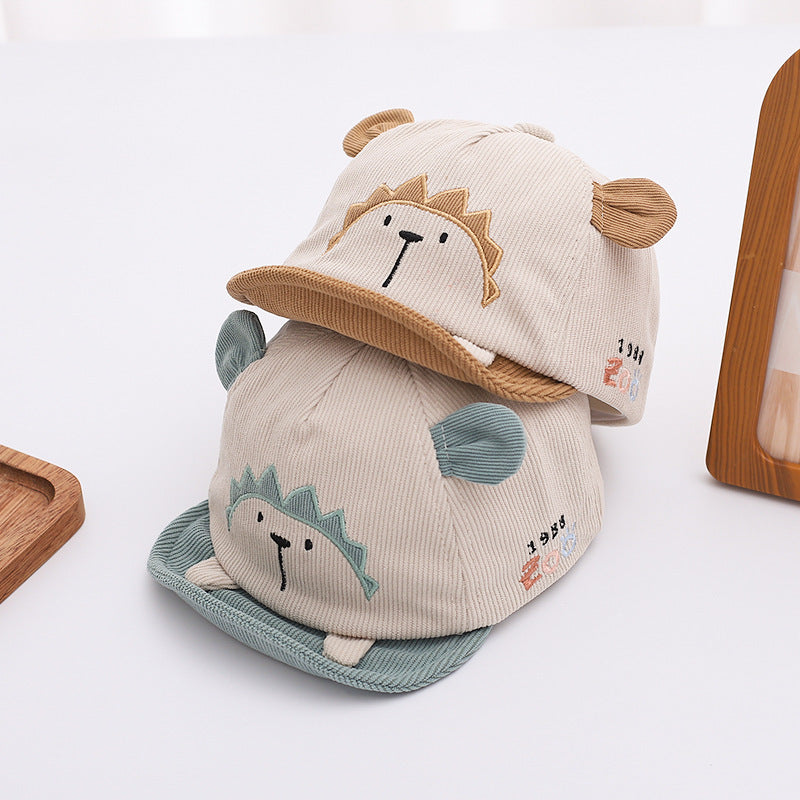 Children's Embroidery Hat Cartoon Peaked Fashion Boy Kids' Headwear