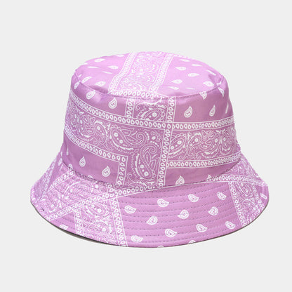 Women's & Men's Paisley Fisherman Hat Double-sided Fashion Sun Hats & Caps