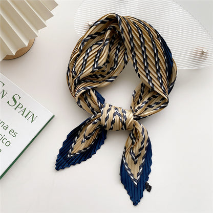 Women's Korean Style Western Fashion Decorative Professional Small Scarfs