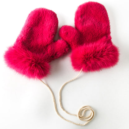 Furry Winter Korean Style Cute Wild Gloves