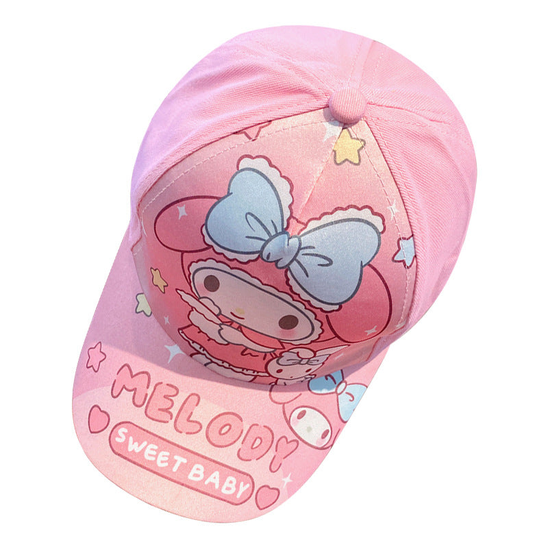 Children's Sun Hat Baseball Cartoon Peaked Kids' Headwear